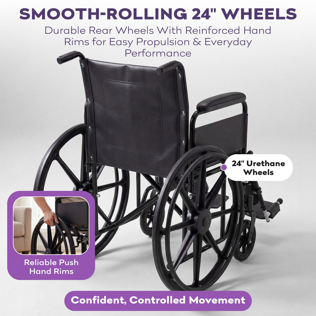 Heavy Duty Bariatric Wheelchair 700lb 30” Seat Width P80597