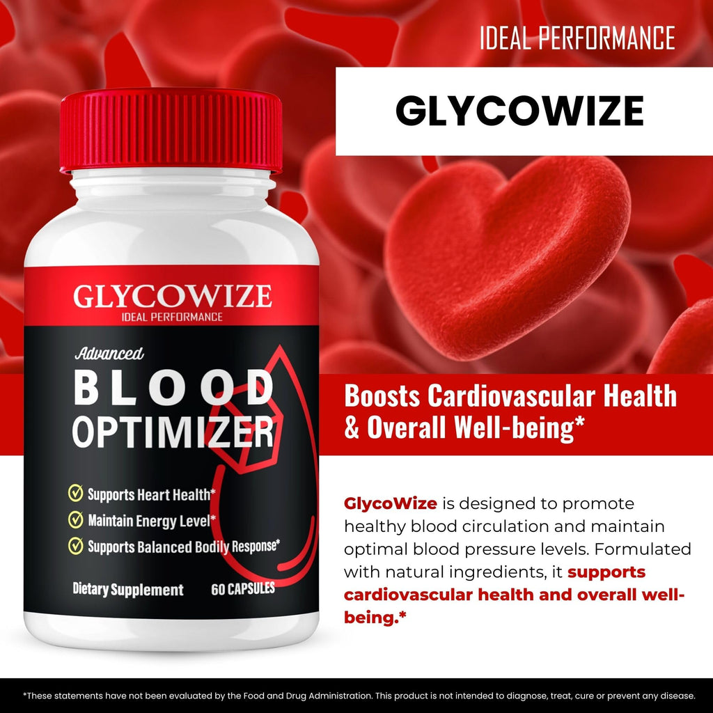90 Capsules Blood Optimizer Supplement Pills (3 Pack) A31374