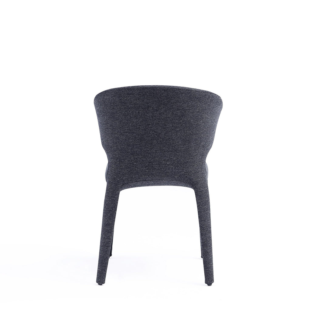 Black Upholstered Dining Chairs Set of 4 C235989