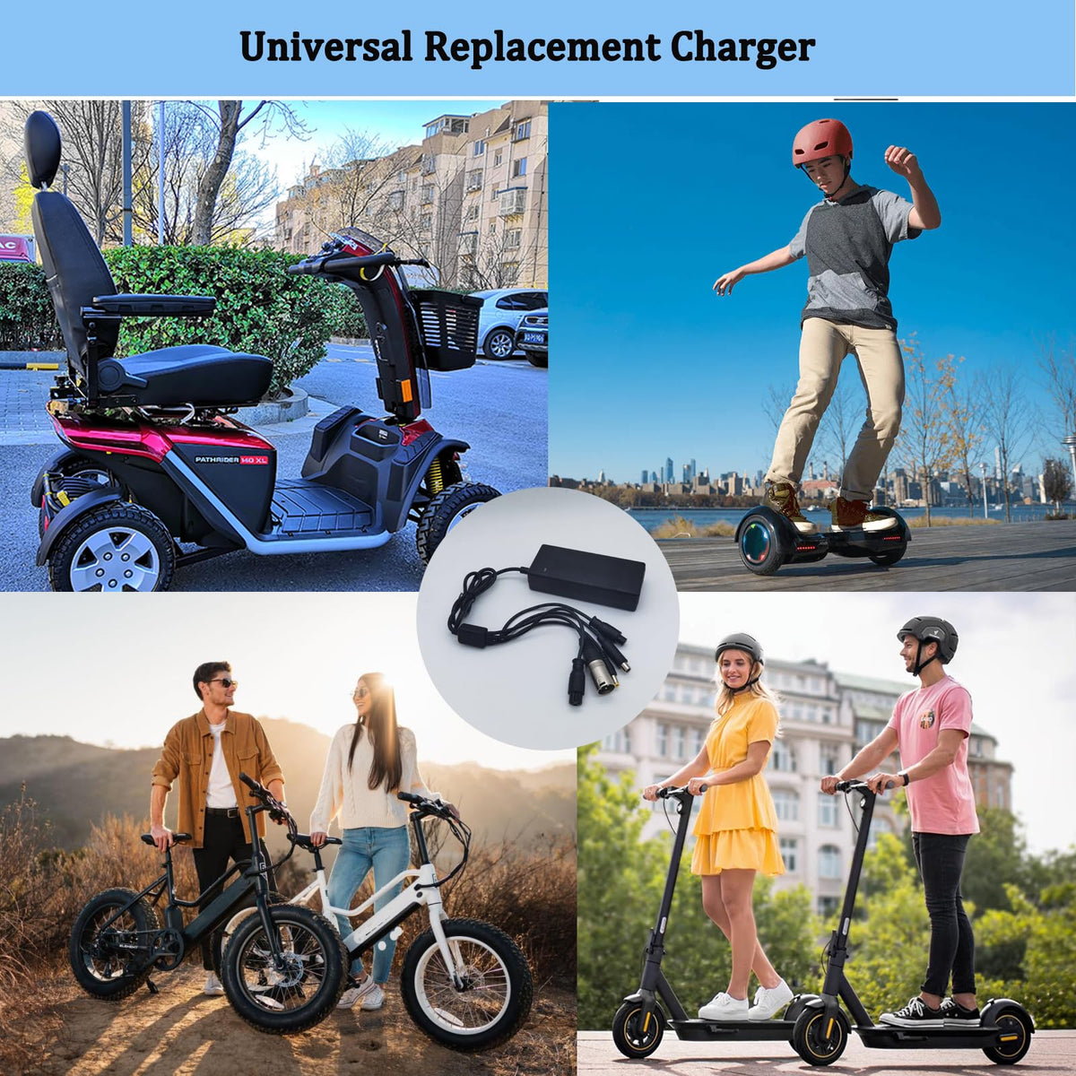 48V 2A Electric Bike Charger P140