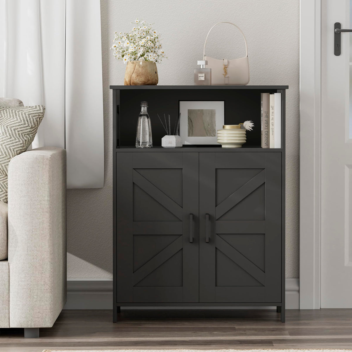 Bathroom Storage Cabinet with Doors T89122