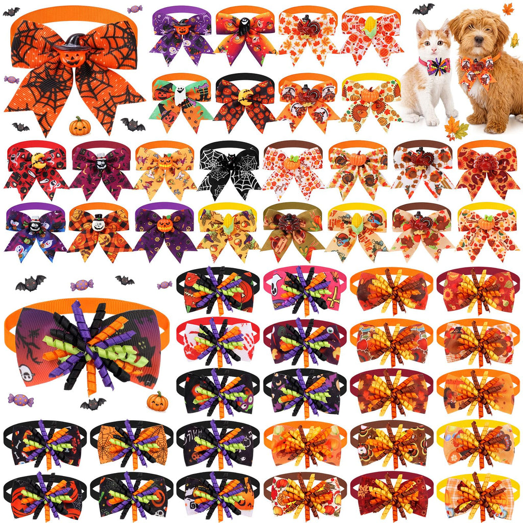 50 Pcs Dog Bow Ties H307