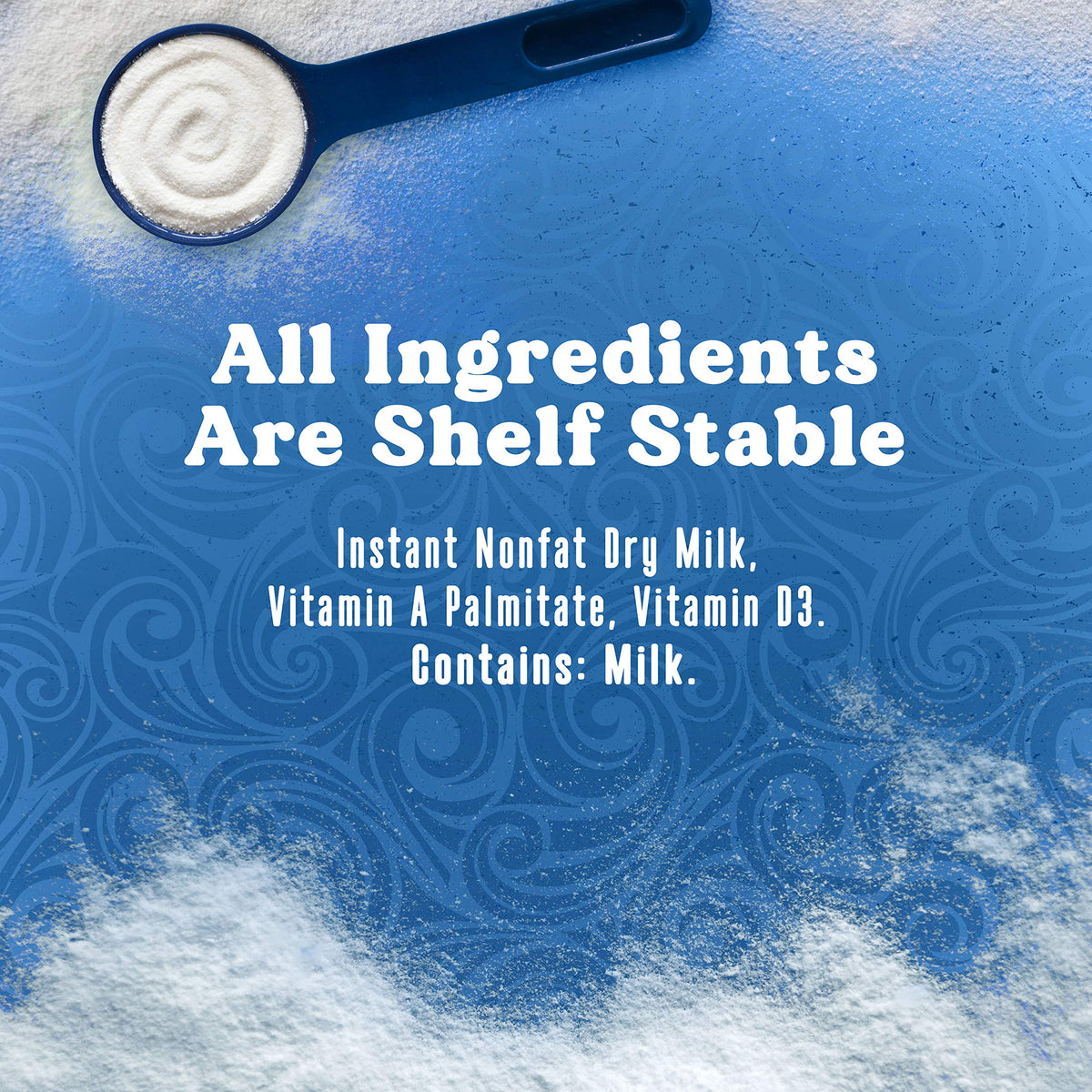 Nonfat Dry Milk With Vitamins A and D, 12.98 oz N88363