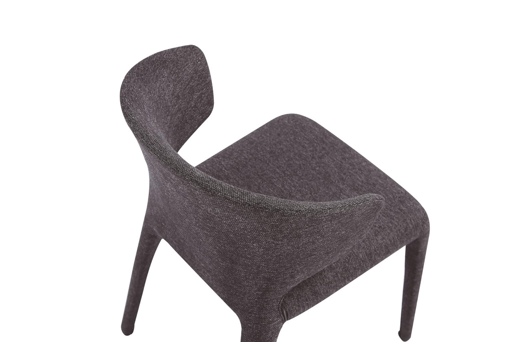 Black Upholstered Dining Chairs Set of 4 C235989