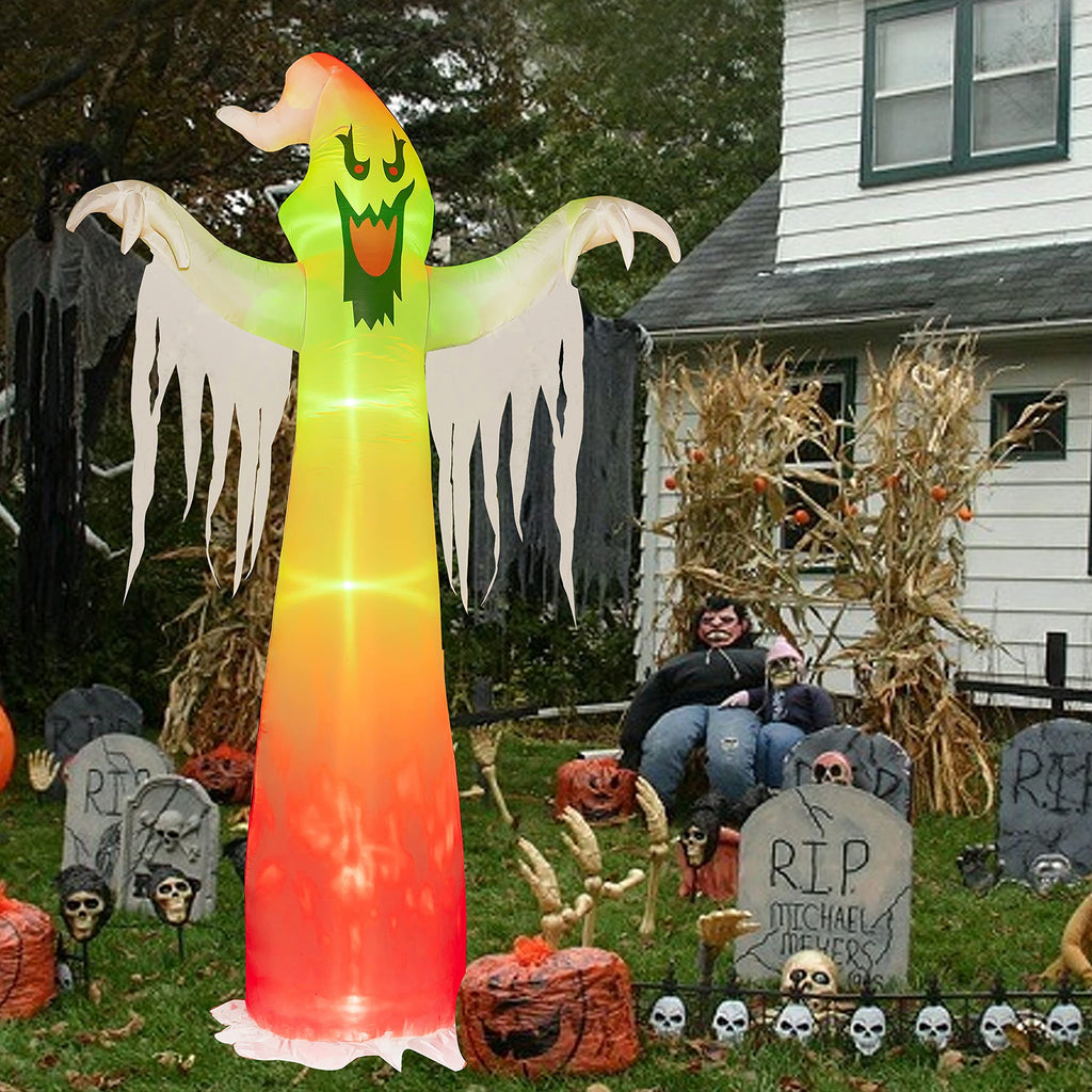 9 FT Halloween Inflatables with Built-in LED Lights P57690
