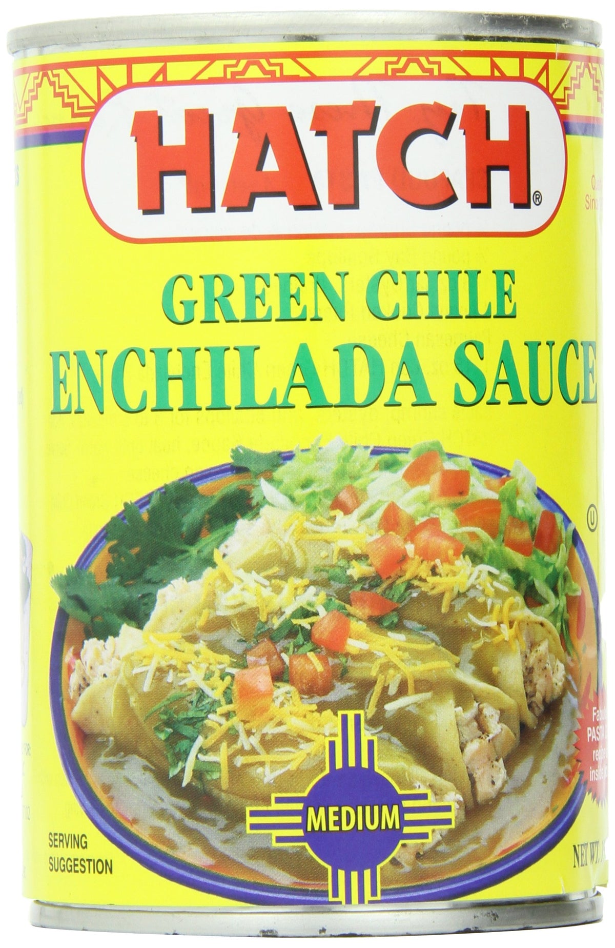 Green Chile Enchilada Sauce, Medium, 15 Ounce (Pack of 12) N44845